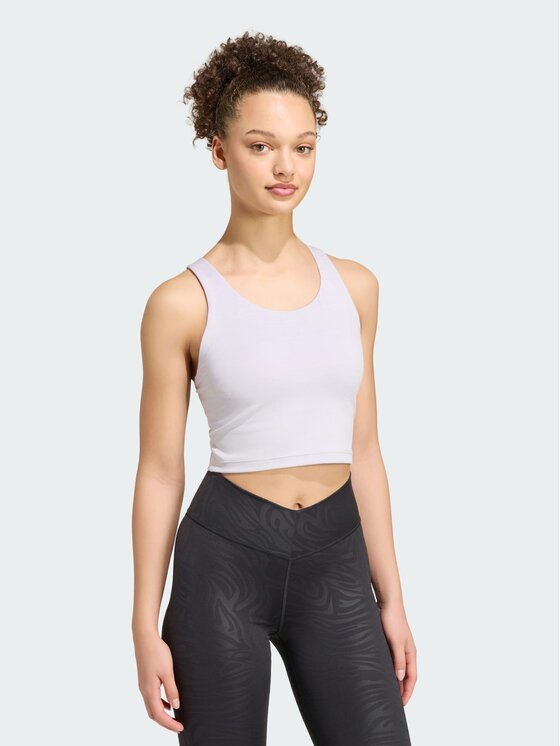 adidas adidas Biustonosz sportowy 151391 Fioletowy