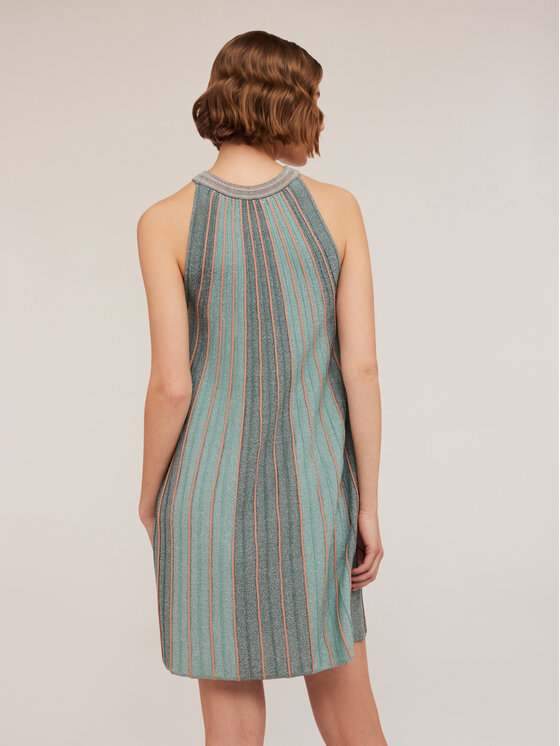 Motivi Motivi Vestito da giorno 7618W001399N0S5 Turchese Flared Fit