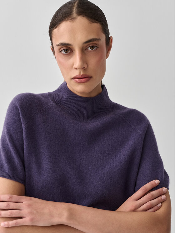 TATUUM TATUUM Sweter LENO 1 Fioletowy Classic Fit