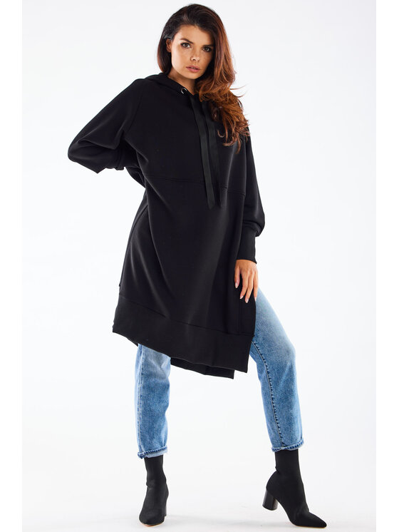 Infinite You Infinite You Mikina M279 Černá Basic Fit