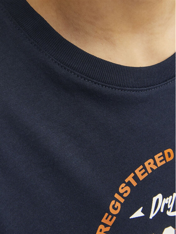 Jack & Jones Junior Jack & Jones Junior Μπλουζάκι Logo 12258880 Σκούρο μπλε Regular Fit
