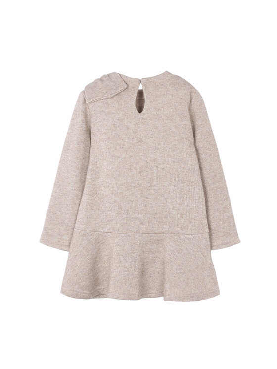 Mayoral Mayoral Strickkleid 4991 Beige Regular Fit
