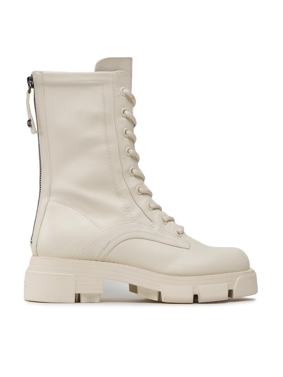 Botine Guess Madaya FL7MDY ELE10 Écru