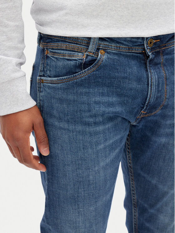 Pepe Jeans Pepe Jeans Blugi PM207391 Albastru Tapered Fit