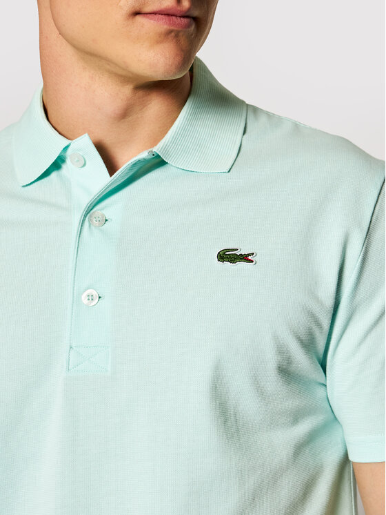 mint green lacoste polo