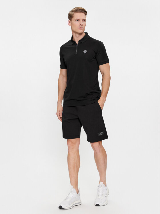 EA7 Emporio Armani EA7 Emporio Armani Shorts da mare 3DPS75 PJUEZ 1200 Nero Regular Fit