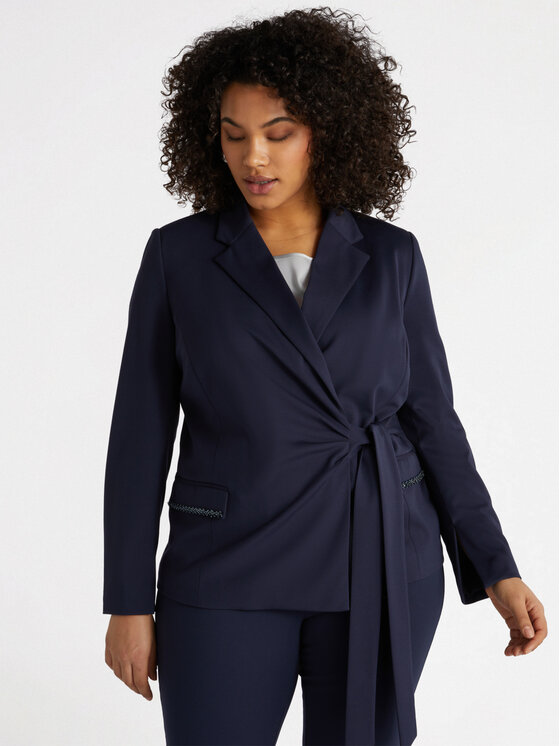 Fiorella Rubino Fiorella Rubino Giacca outdoor Q494T000171N034 Blu Regular Fit