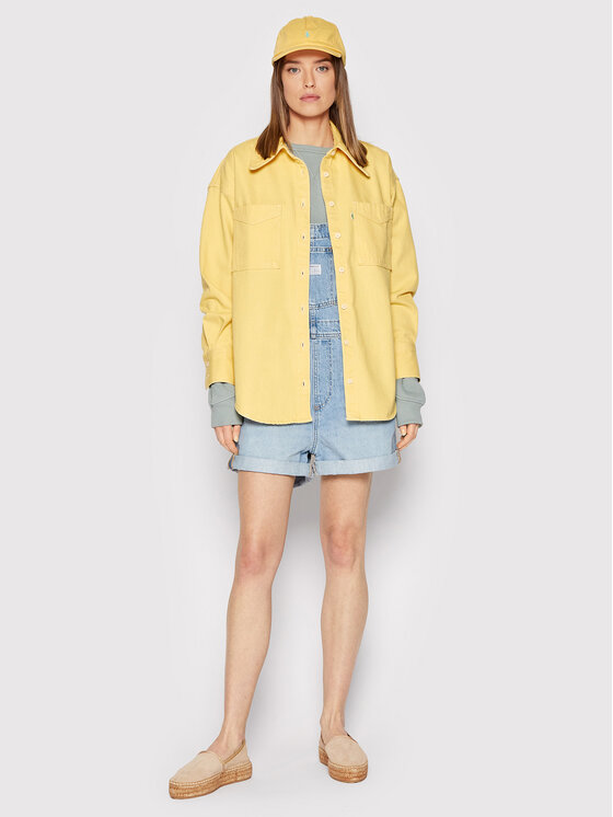 Camicia di jeans FRESH A1776-0004 Giallo Regular