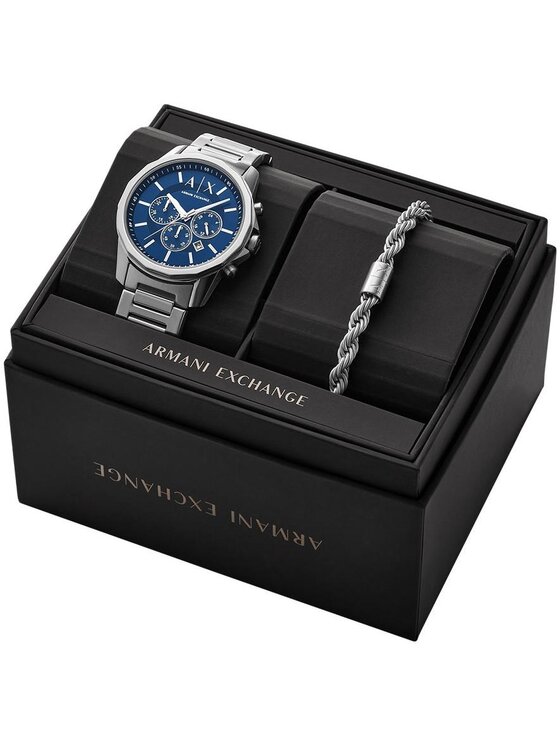 Armani Exchange Armani Exchange Zegarek AX7176SET Srebrny