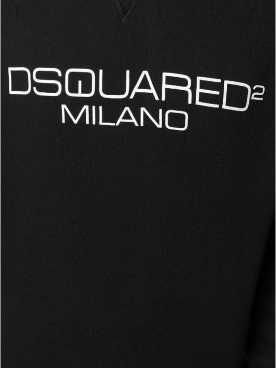 Dsquared2 Dsquared2 Bluza S74GU0546 S25305 Czarny Regular Fit