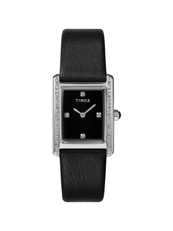 Timex Timex Ρολόι TW2W63800 Μαύρο