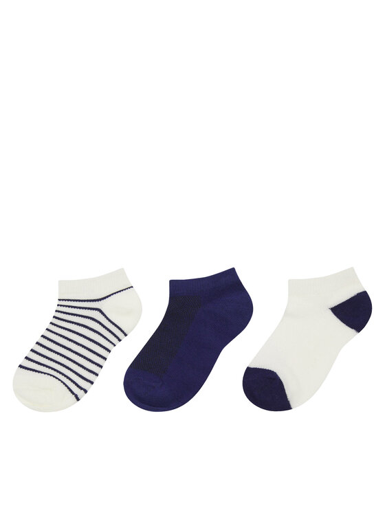 Action Boy Action Boy Къси чорапи 8KB-001-SS24 (3-PACK) Тъмносин