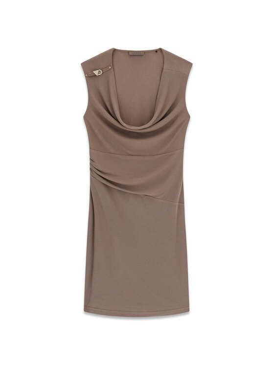 Guess Guess Sukienka codzienna 183425 Brązowy Classic Fit