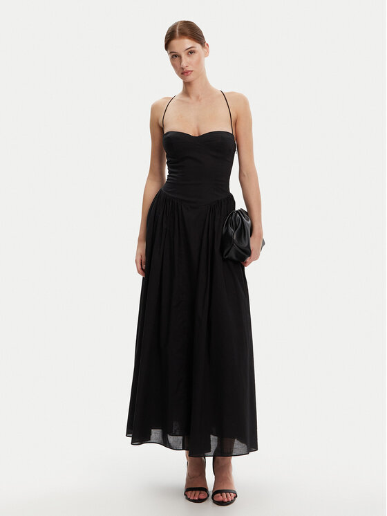 Bardot Bardot Večerní šaty 59786DB Černá Regular Fit