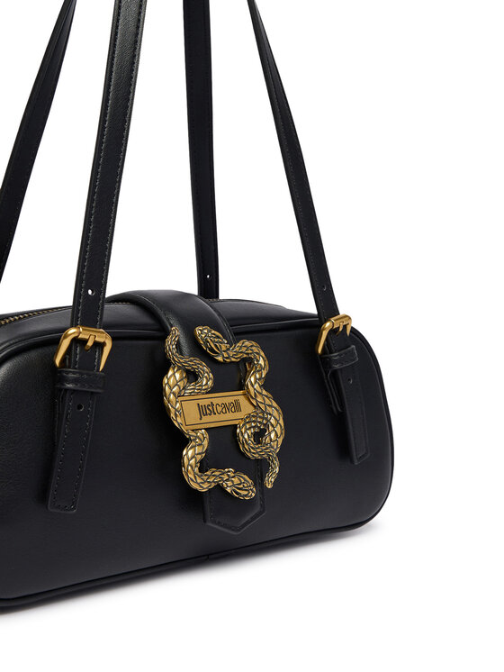 Just Cavalli Just Cavalli Дамска чанта Iconic Snakes 81RA4BA5 ZSA89 Черен