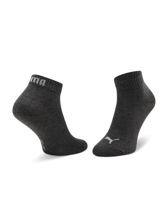Puma Puma Zestaw 3 par niskich skarpet unisex 271080001 Szary