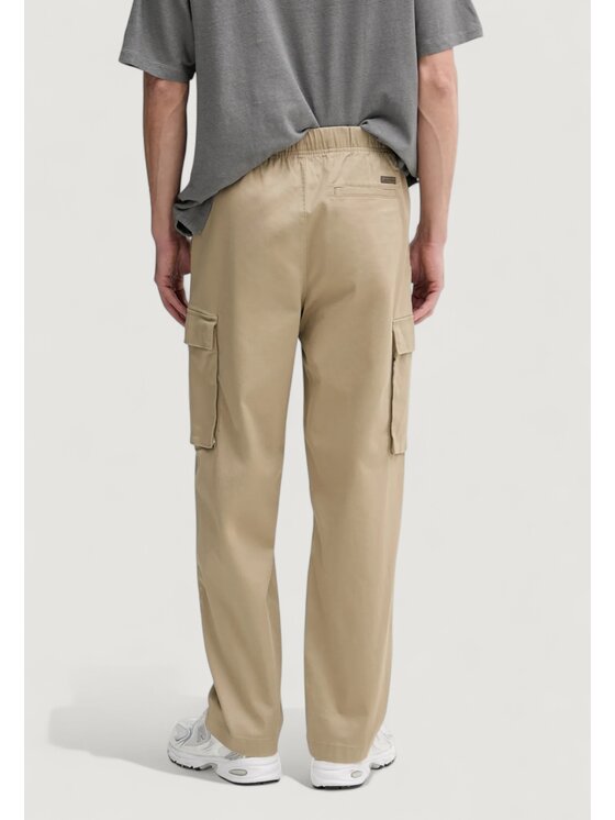 Calvin Klein Jeans Calvin Klein Jeans Pantaloni chino COTTON PULL ON STRAI Beige To Fit