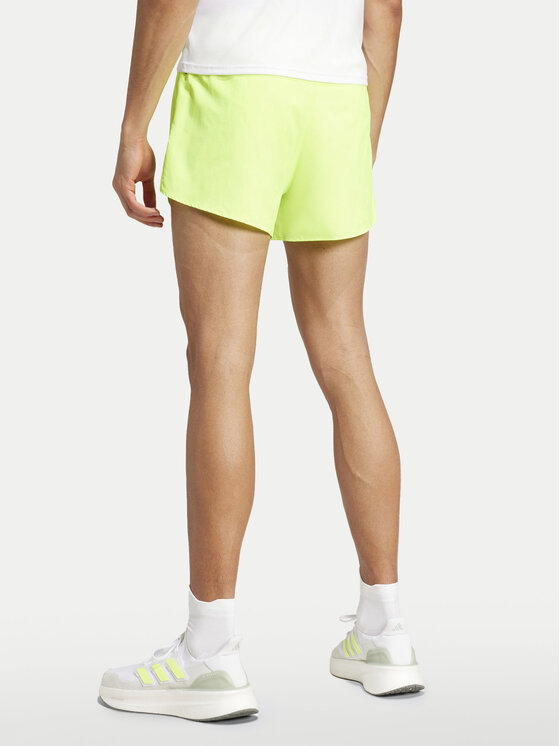 adidas adidas Sportske kratke hlače Adizero Essentials JF3492 Zelena Slim Fit