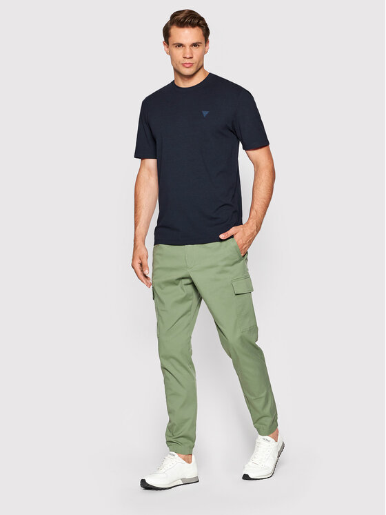 Guess Guess Póló Z2YI12 JR06K Sötétkék Regular Fit