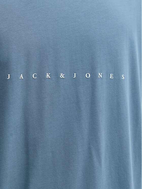 Jack & Jones Jack & Jones T-Shirt Star 12234746 Niebieski Regular Fit