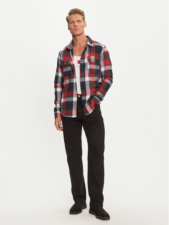 Wrangler Wrangler Farmer 13Mwz 112358474 Fekete Regular Fit