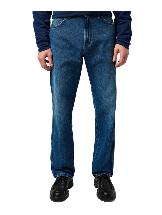 Wrangler Wrangler Jeans 112370955 Blu Straight Leg