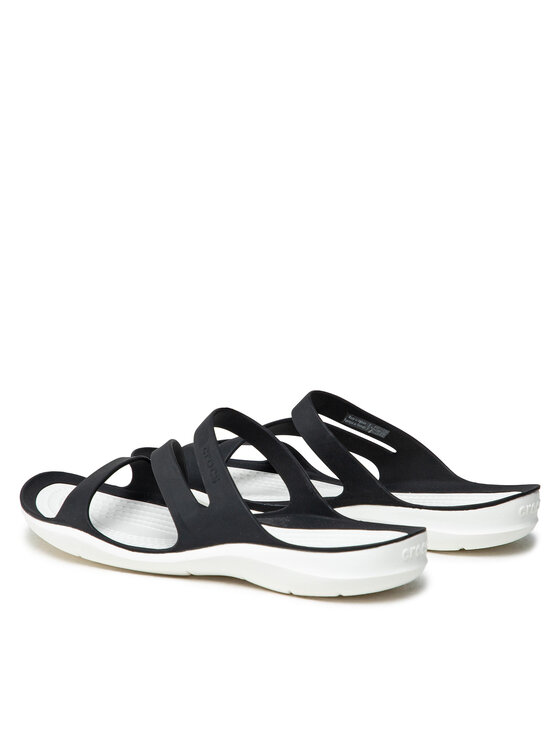 Crocs Crocs Šľapky Swiftwater Sandal W 203998 Čierna