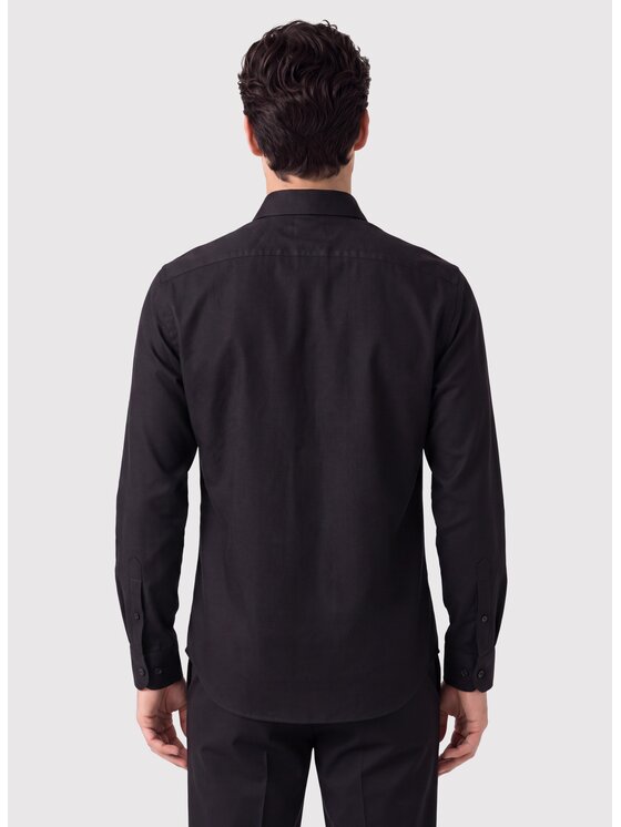 Pako Lorente Pako Lorente Koszula P26WN-1X-029 Czarny Slim Fit