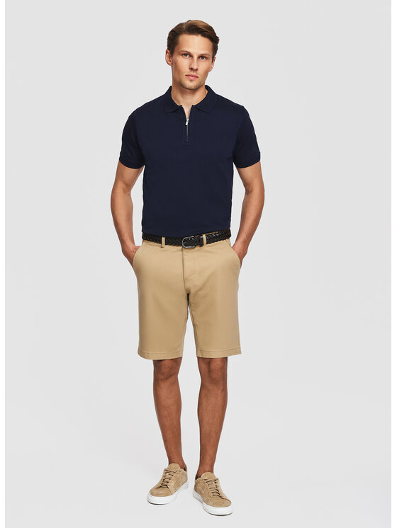 Pako Lorente Pako Lorente Polo P26SF-TX-020 Granatowy Classic Fit