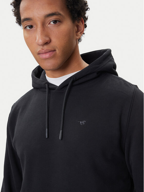 Mustang Mustang Sweatshirt Bronson 1016966 Schwarz Regular Fit