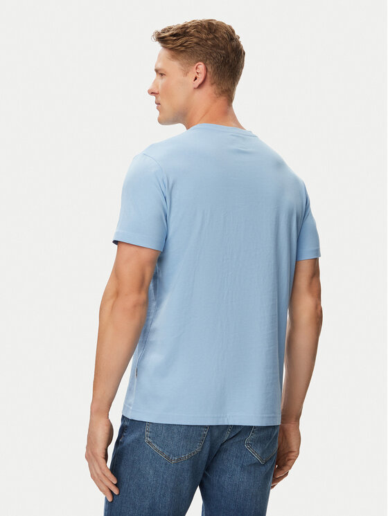 Beverly Hills Polo Club Beverly Hills Polo Club Marškinėliai P-SS26M-TS41740 Mėlyna Regular Fit