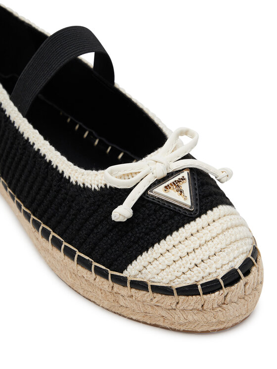 Guess Guess Espadrile FLJJON FAB02 Negru