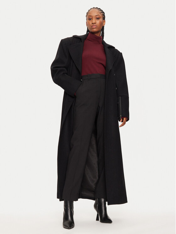 Calvin Klein Calvin Klein Hlače K20K207589 Crna Regular Fit