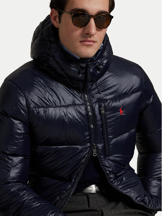 Polo Ralph Lauren Polo Ralph Lauren Vatovaná bunda 710968281002 Tmavomodrá Regular Fit