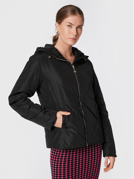 Liu Jo Sport Liu Jo Sport Kurtka przejściowa TF2193 E0789 Czarny Regular Fit