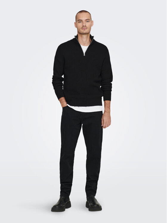 Only & Sons Only & Sons Pullover 22023210 Schwarz Regular Fit