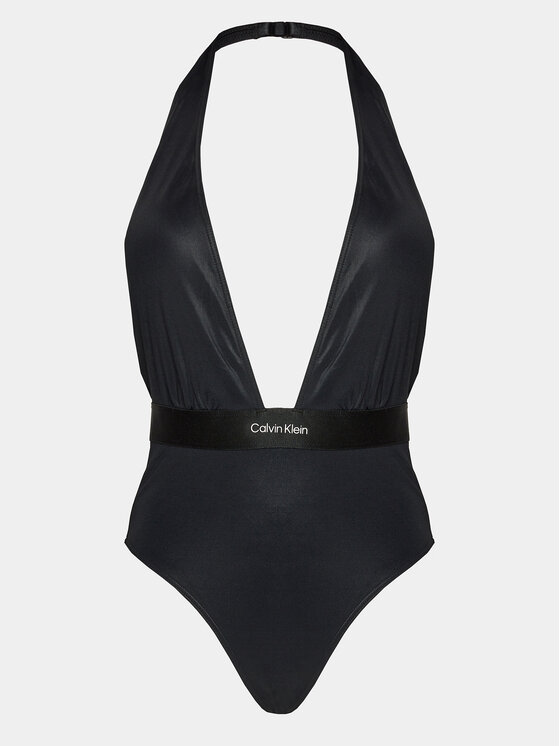 Calvin Klein Swimwear Costum de baie KW0KW02271 Negru