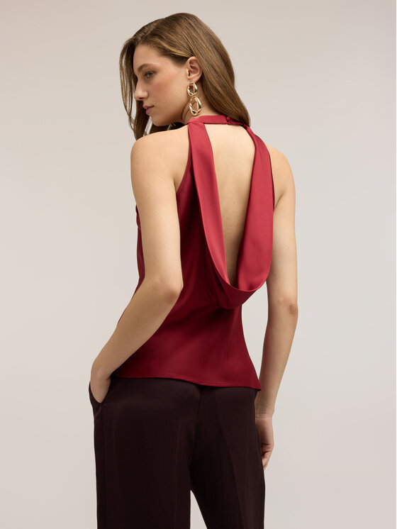 Motivi Motivi Top D059Q000567N036 Bordeaux Regular Fit