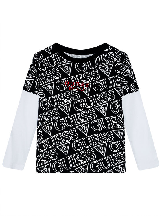 Guess Guess Palaidinė N0BI25 I3Z00 Juoda Regular Fit