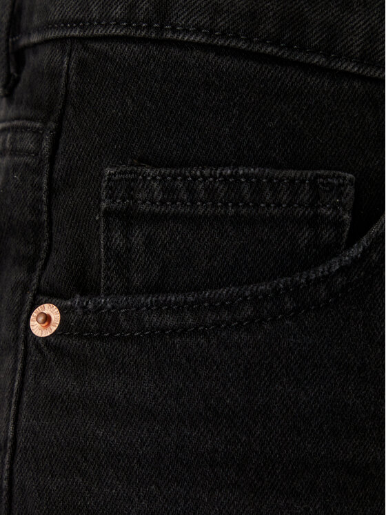 Vero Moda Vero Moda Kratke traperice Tess 10301532 Crna Regular Fit