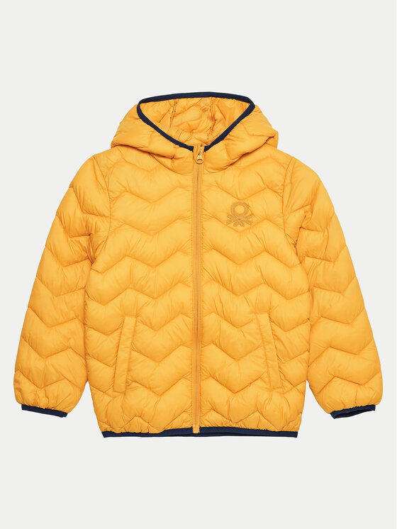 United Colors Of Benetton United Colors Of Benetton Ziemas jaka 2TWDGN02V Dzeltens Regular Fit
