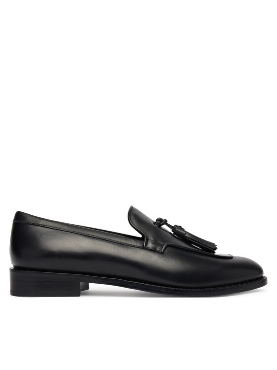 Max Mara Max Mara Loafersy 2614521411600 Černá