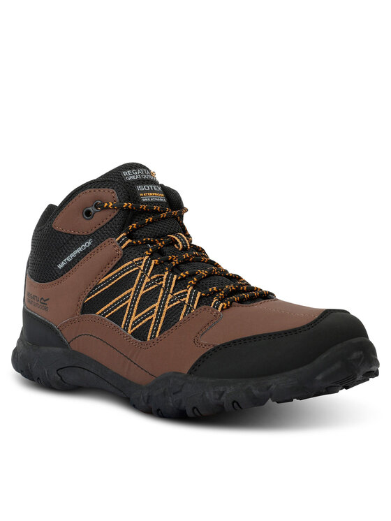 Regatta Regatta Παπούτσια πεζοπορίας Edgepoint Mid Wp RMF622 Καφέ