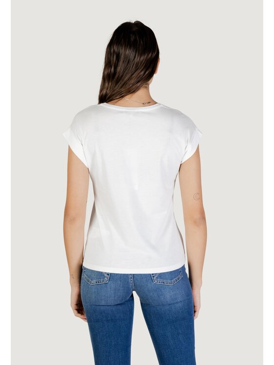 Morgan De Toi Morgan De Toi T-shirt 261-DOUR Bianco Casual Fit