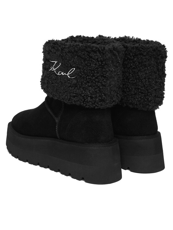KARL LAGERFELD KARL LAGERFELD Snehule KL48653 Čierna