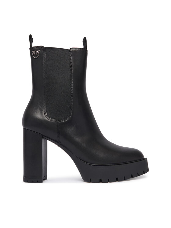 PINKO PINKO Polokozačky Clara 02 SD0579P001 Černá