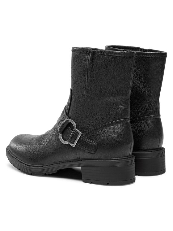 Clarks Clarks Μποτάκια Hearth Cross 261742344 Μαύρο