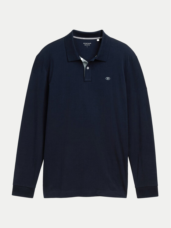 Tom Tailor Tom Tailor Polo marškinėliai 1043278 Tamsiai mėlyna Regular Fit