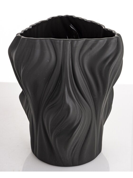 MIAhome MIAhome Wazon porcelanowy IRREGULAR Czarny