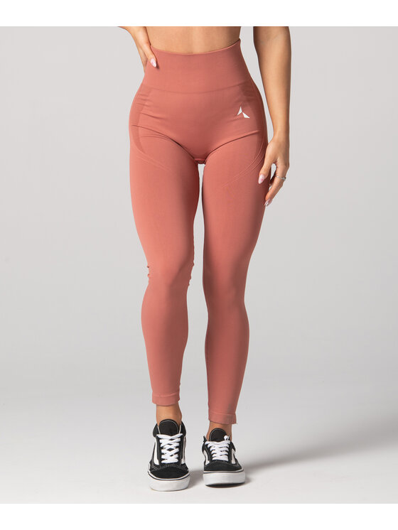 Carpatree Carpatree Legginsy Arcade Leggings Różowy Fitted Fit